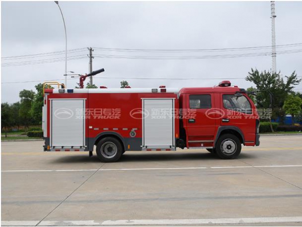 國(guó)六東風(fēng)凱普特水罐消防車5噸